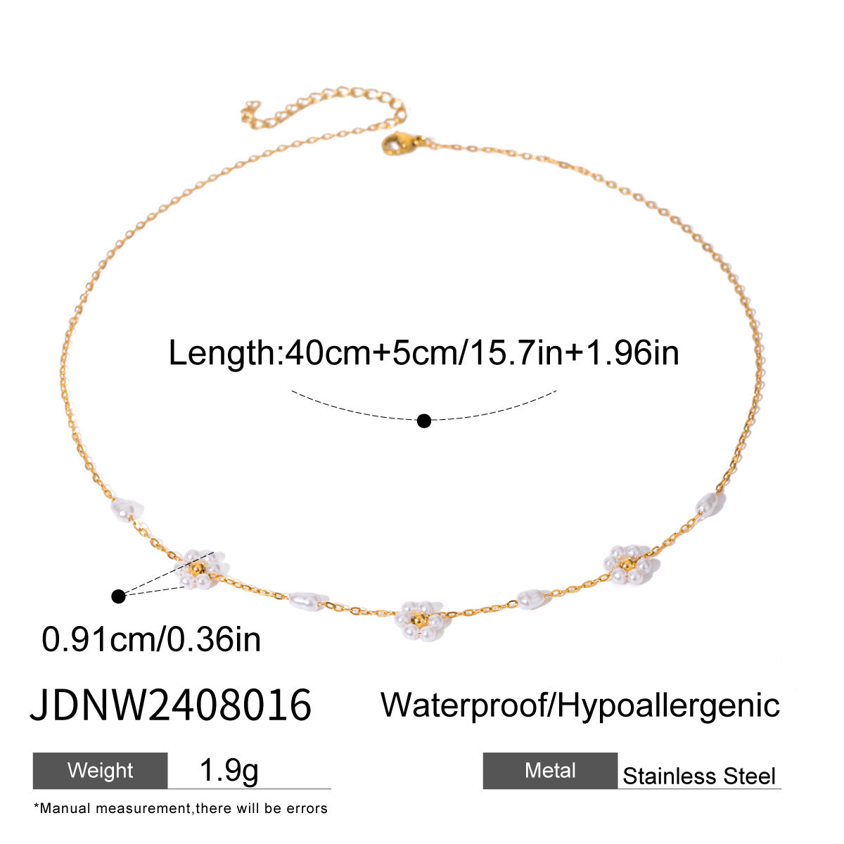 Titanium Steel Necklace Accessories High-end Bohemian Collarbone Chain Vacation Stainless Steel Jewelry