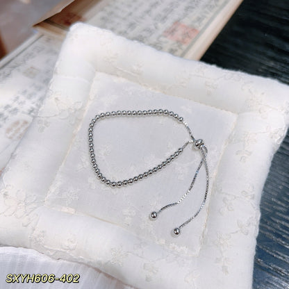 S925 Sterling Silver Crushed Ice Butterfly Bracelet for Women, Sparkling Exquisite Carousel Bracelet, High-End Niche Jewelry