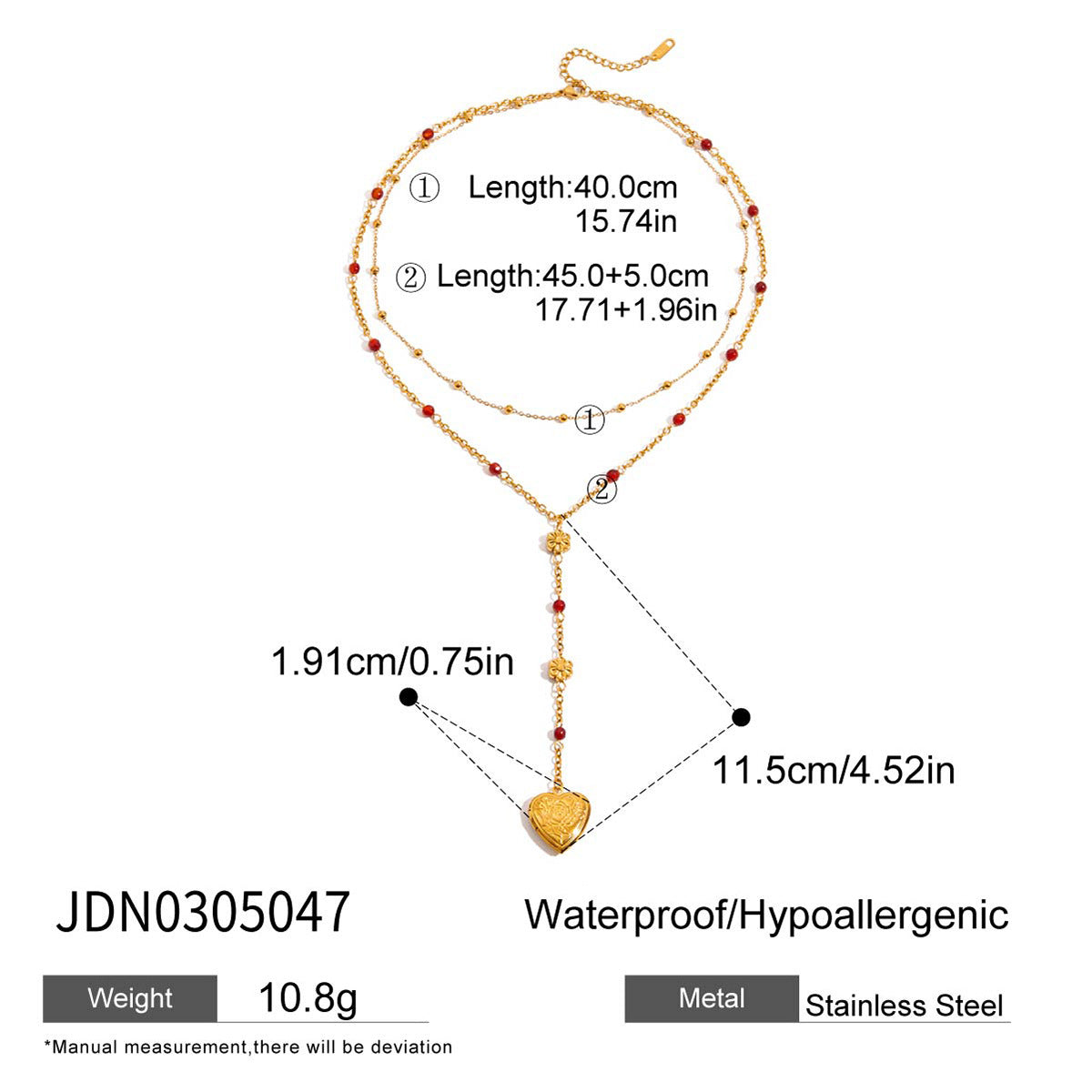 Titanium Steel Cross Long Necklace Light Luxury High-end Y-shaped Chain Stainless Steel Jewelry Sweater Chain