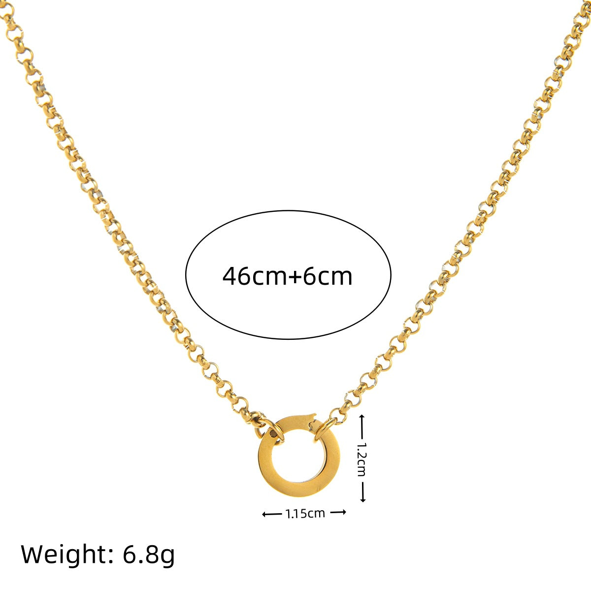 DIY Stainless Steel Starfish Flat Conch Pendant DIY Accessories Furnace Vacuum Electroplating 18K Gold Color Retention