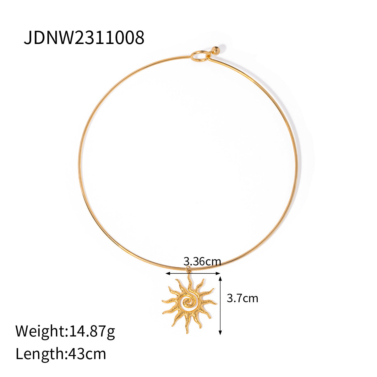 Stainless Steel Star Zircon Necklace Pendant High-End Ins Collarbone Chain Titanium Steel Jewelry