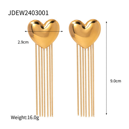 Titanium Steel Zircon Earrings Niche High-End Vintage Light Luxury Stainless Steel Jewelry for Women Non-Fading
