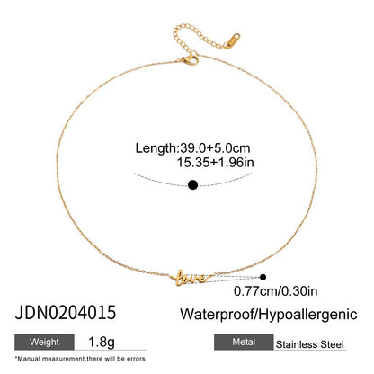 Slim Waist Titanium Steel Necklace Light Luxury Fortune Bead Collarbone Chain Baojia Stainless Steel Jewelry for Women with a Sense of Sophistication