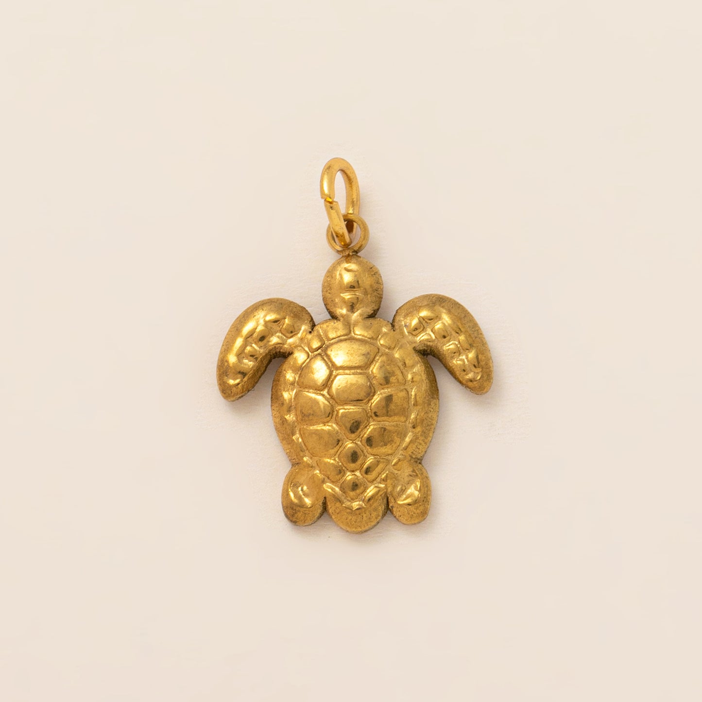 DIY Stainless Steel Starfish Flat Conch Pendant DIY Accessories Furnace Vacuum Electroplating 18K Gold Color Retention