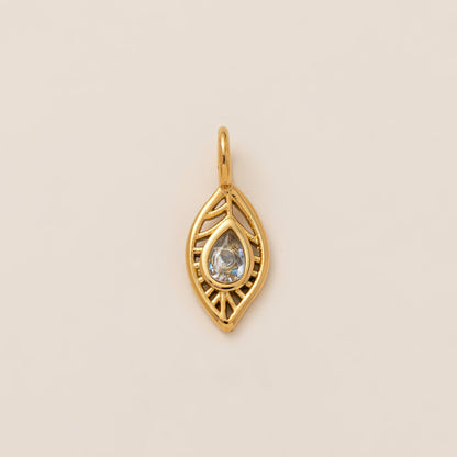 DIY Stainless Steel Mini Elephant Lotus Heart Single Pendant Necklace Furnace Vacuum Electroplating 18K Gold Color Retention