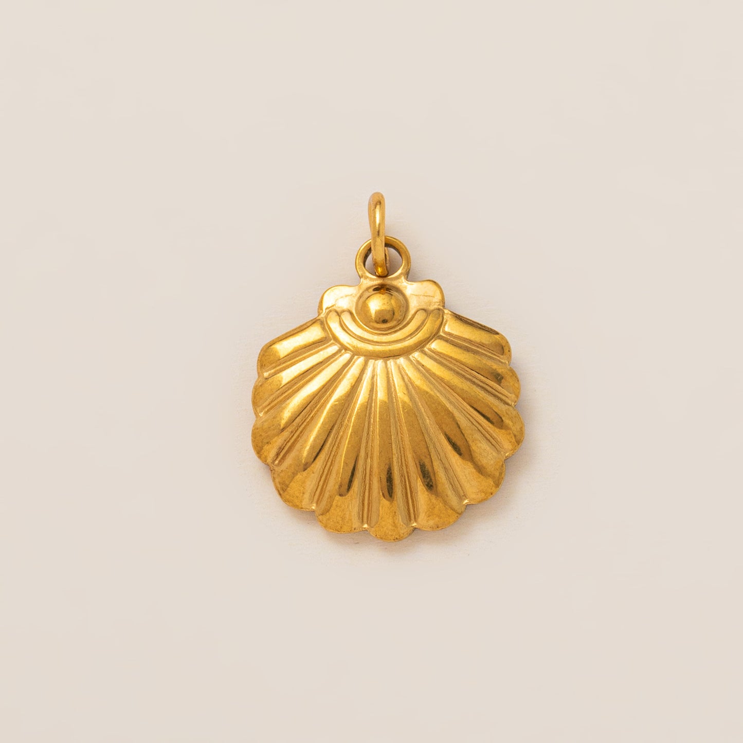 DIY Stainless Steel Starfish Flat Conch Pendant DIY Accessories Furnace Vacuum Electroplating 18K Gold Color Retention