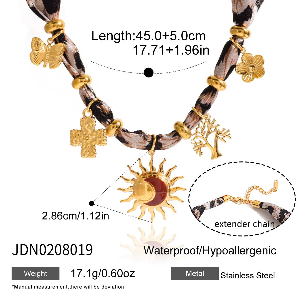 Stainless Steel Tie Scarf Necklace Accessory for Women, High-End Titanium Steel Autumn Winter Neck Chain