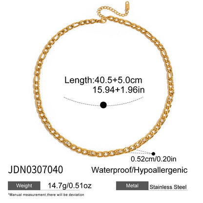Zircon Titanium Steel Necklace Accessories Women's Collarbone Chain Stainless Steel Jewelry High-End Light Luxury Necklaces Hot Item