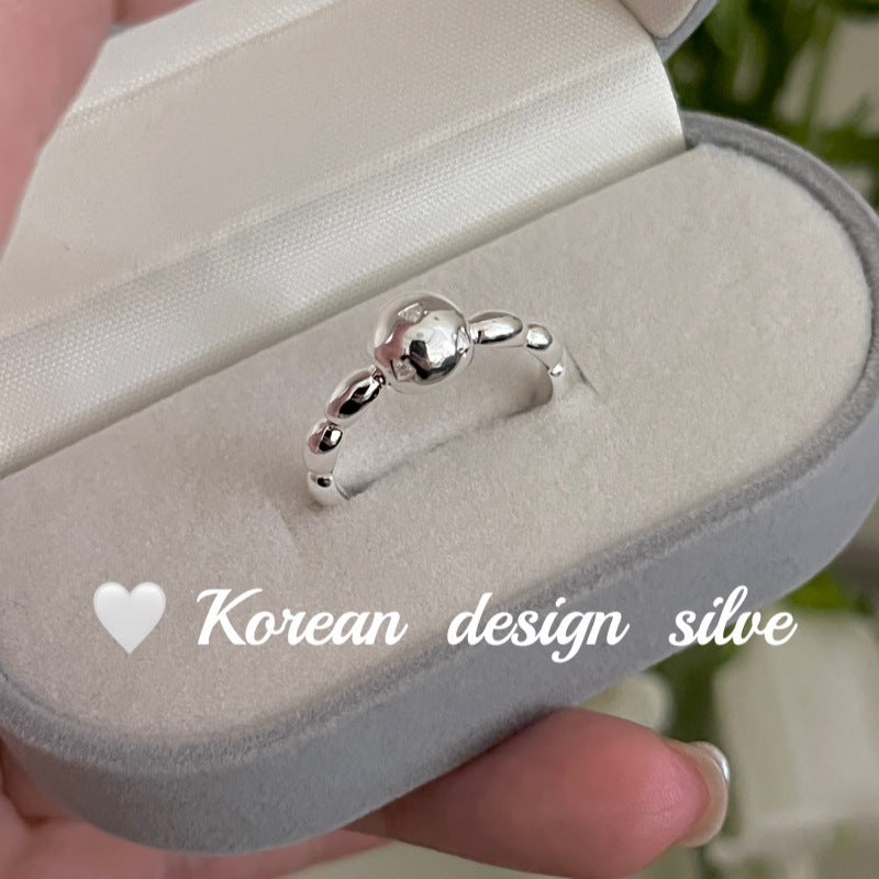High-End Style Niche Silver Jewelry S925 Sterling Silver Personalized Pearl Jewelry Versatile Combination Set