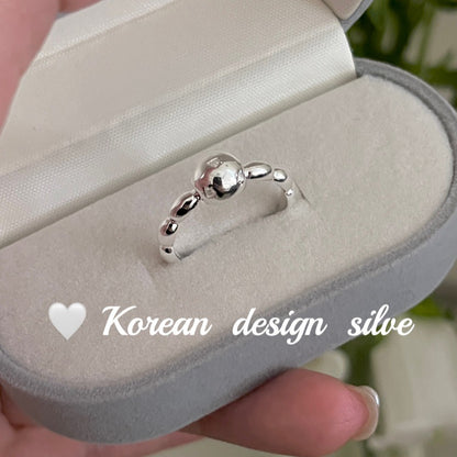 High-End Style Niche Silver Jewelry S925 Sterling Silver Personalized Pearl Jewelry Versatile Combination Set