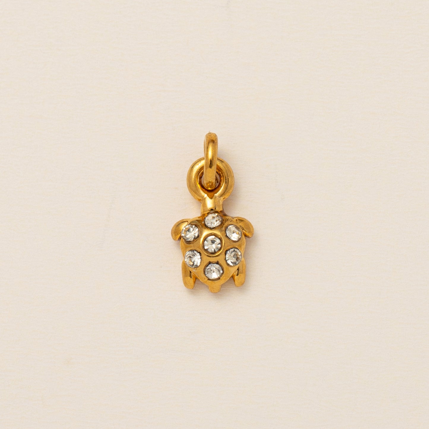 DIY Stainless Steel Starfish Flat Conch Pendant DIY Accessories Furnace Vacuum Electroplating 18K Gold Color Retention