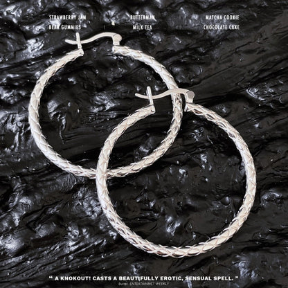 Korean Version Pure Silver S925 Silver Diamond Pattern Earrings Studs Vintage Distressed Simple Ins Style Geometric Style Niche