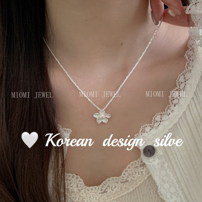 High-End Style Niche Silver Jewelry S925 Sterling Silver Personalized Pearl Jewelry Versatile Combination Set