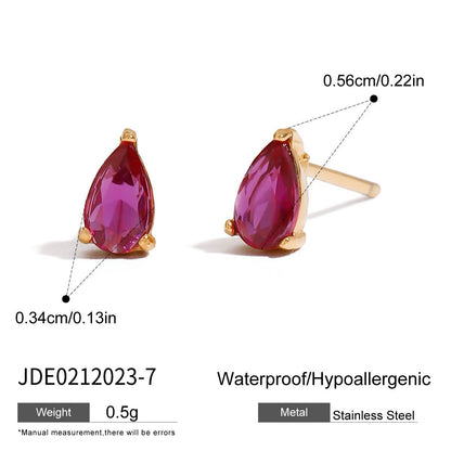 Stainless Steel Snake Earrings Hot-Selling Jewelry Titanium Steel Earrings Non-Fading Ear Accessories Light Luxury High-End Feel