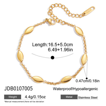 Stainless Steel Zircon Bracelet Light Luxury High Appearance Titanium Steel Non-Fading Jewelry Bracelet