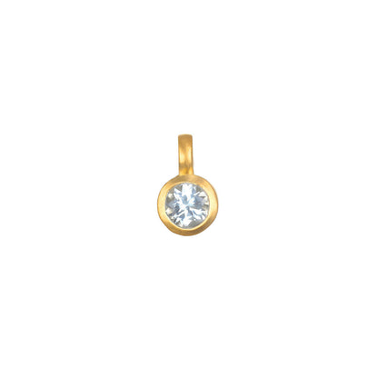 DIY Stainless Steel Mini Elephant Lotus Heart Single Pendant Necklace Furnace Vacuum Electroplating 18K Gold Color Retention