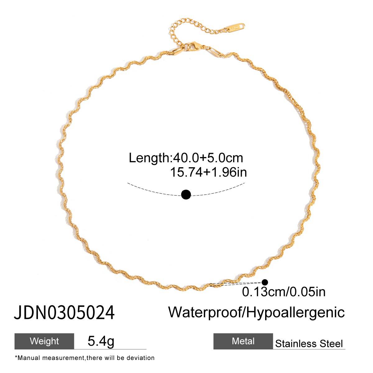 Titanium Steel Necklace Simple High-End Snake Bone Chain Clavicle Chain Popular Jewelry Stainless Steel Choker