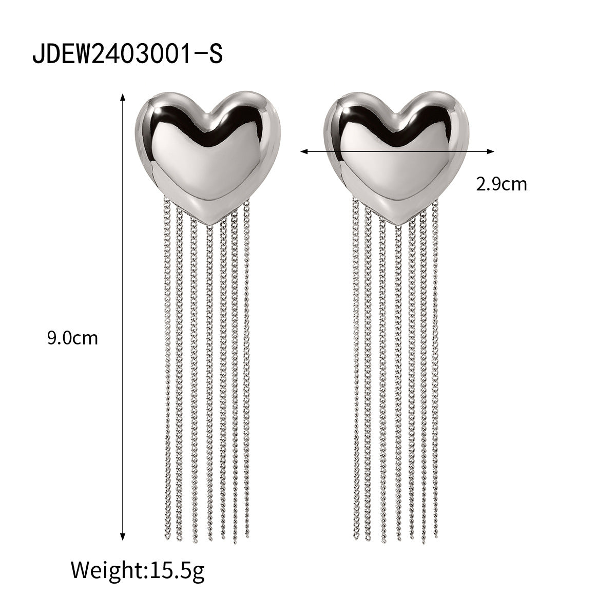 Titanium Steel Zircon Earrings Niche High-End Vintage Light Luxury Stainless Steel Jewelry for Women Non-Fading