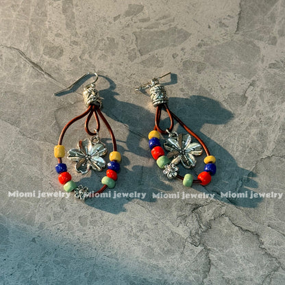 follower boho whimsical earring handmade