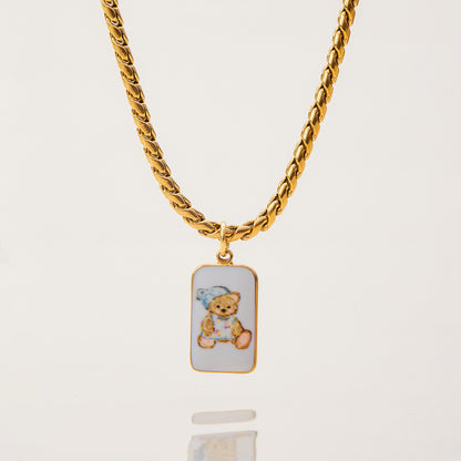 Titanium Steel Oil Drop Necklace Light Luxury High-end Clavicle Chain Non-fading Hot-selling Stainless Steel Jewelry