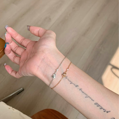 Pure Silver S925 Laser Gourd Bracelet Niche Light Luxury Exquisite High-end Gourd Jewelry