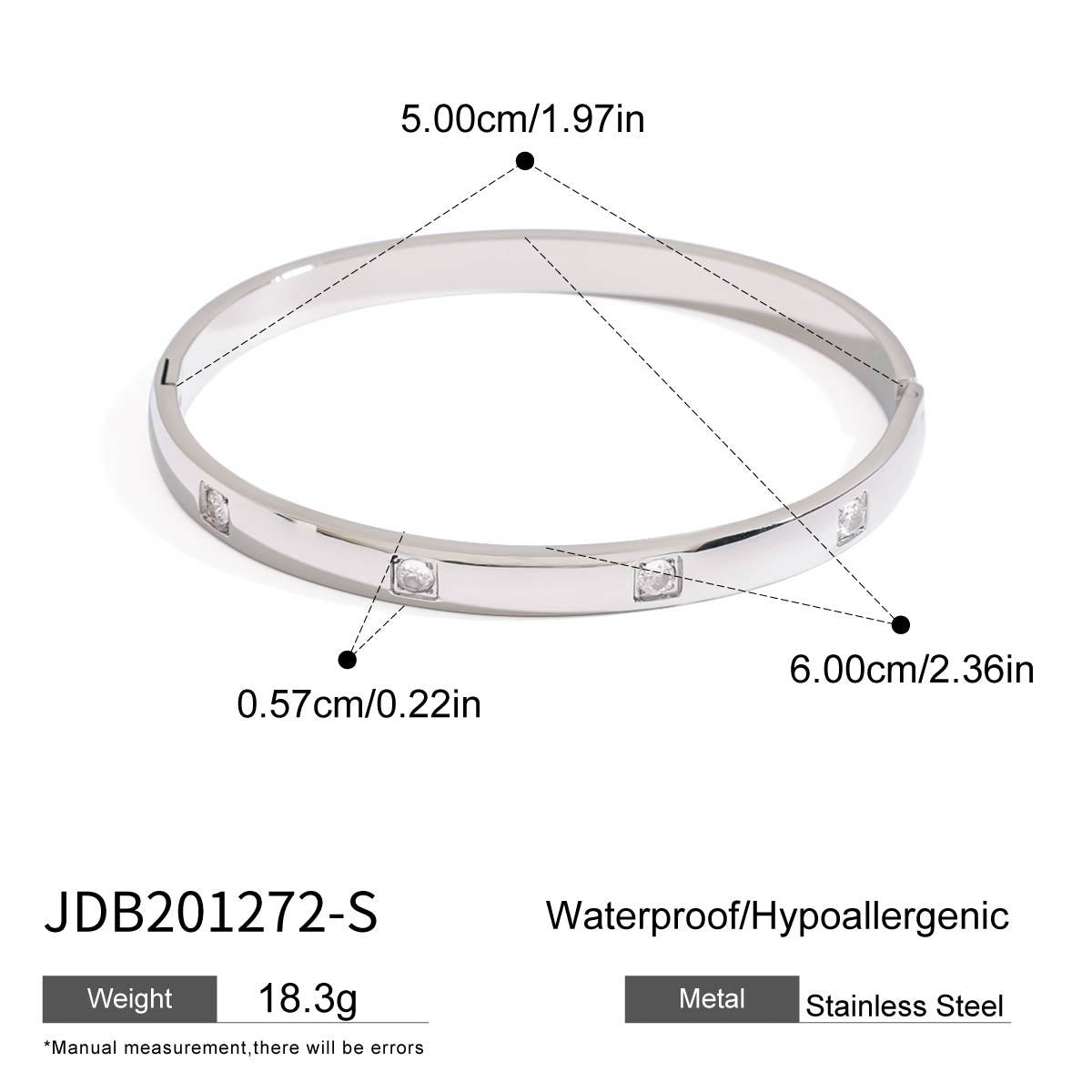 Stainless Steel Bracelet Non-Fading Jewelry Light Luxury High-End Feel Bracelet 18k Gold Titanium Steel Accessories