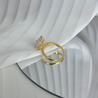 High Carbon Diamond Jewelry S925 Sterling Silver Heavy Craft Ring for Women 8A Zircon Square Ice Flower Cut Gemstone Ring