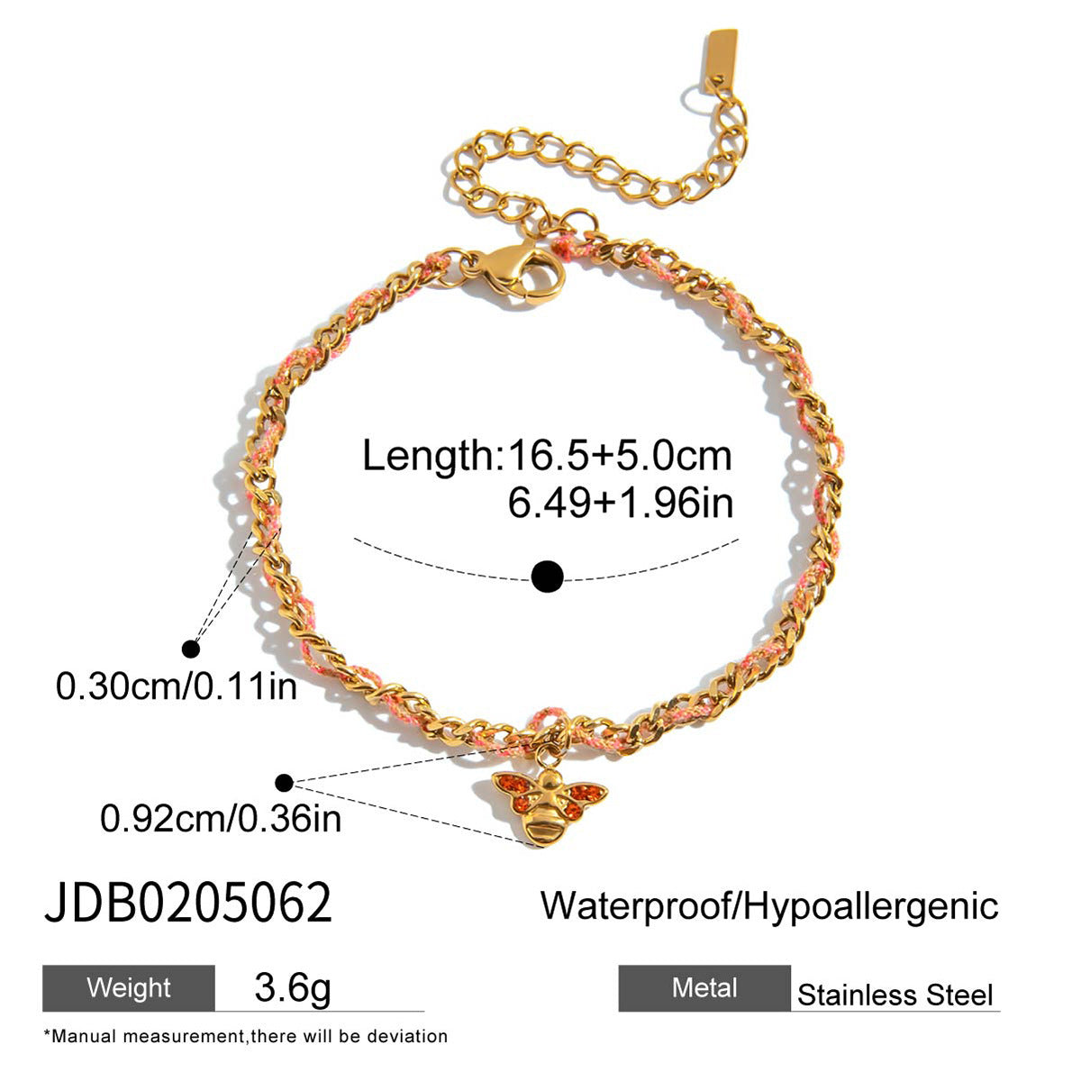 Titanium Steel Devil's Eye OT Buckle Bracelet Niche Light Luxury Hand Jewelry Non-Fading Stainless Steel Autumn Winter Accessories