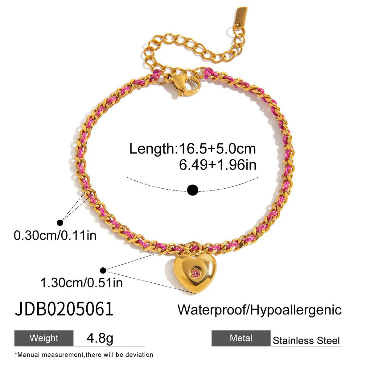 Titanium Steel Devil's Eye OT Buckle Bracelet Niche Light Luxury Hand Jewelry Non-Fading Stainless Steel Autumn Winter Accessories