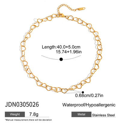 Titanium Steel Necklace Simple High-End Snake Bone Chain Clavicle Chain Popular Jewelry Stainless Steel Choker