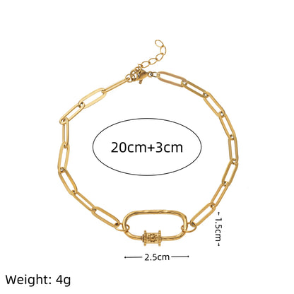 DIY Stainless Steel Mini Elephant Lotus Heart Single Pendant Necklace Furnace Vacuum Electroplating 18K Gold Color Retention
