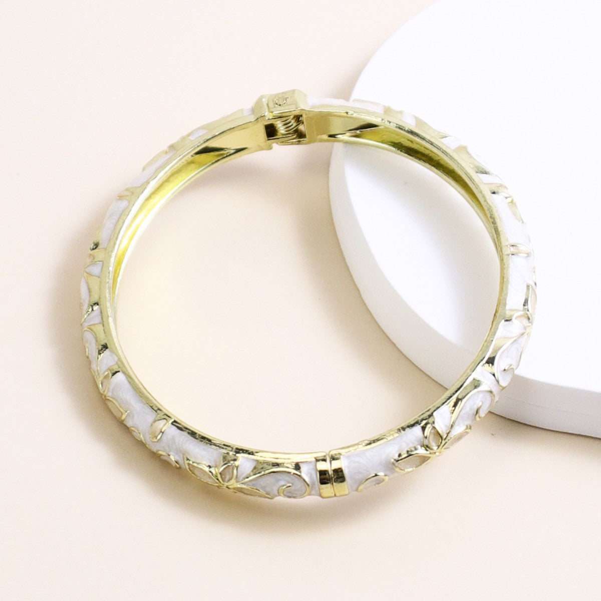 bangle New Enamel Color Inlaid Diamond Fine Open Bracelet Fashion Retro Rhinestone Fresh Jewelry