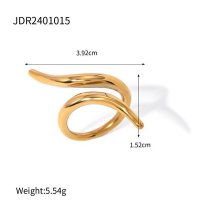 Ring Niche High-End Feel Hand Jewelry Titanium Steel Non-Fading Accessories Stainless Steel Jewelry Rings