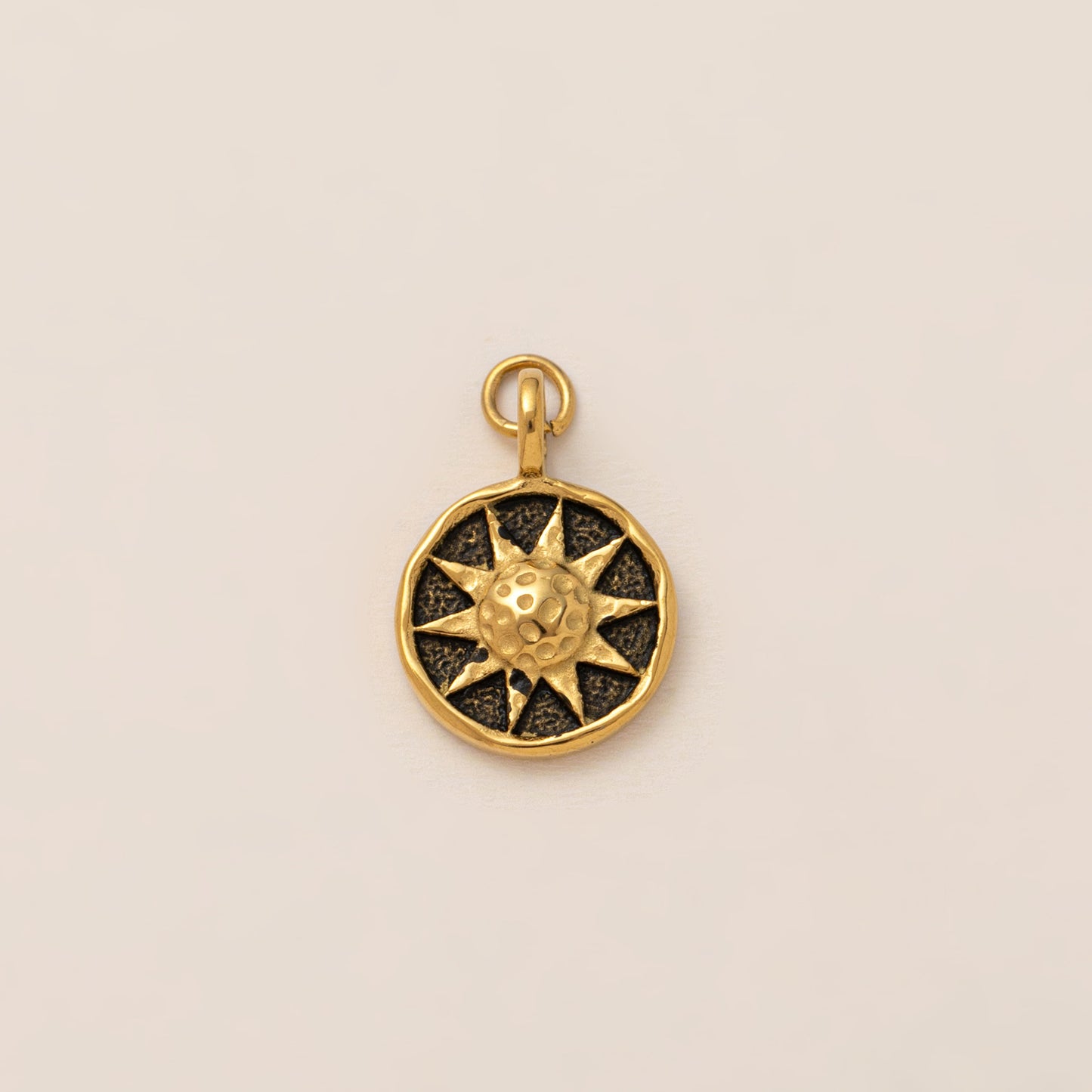 DIY Stainless Steel Mini Elephant Lotus Heart Single Pendant Necklace Furnace Vacuum Electroplating 18K Gold Color Retention