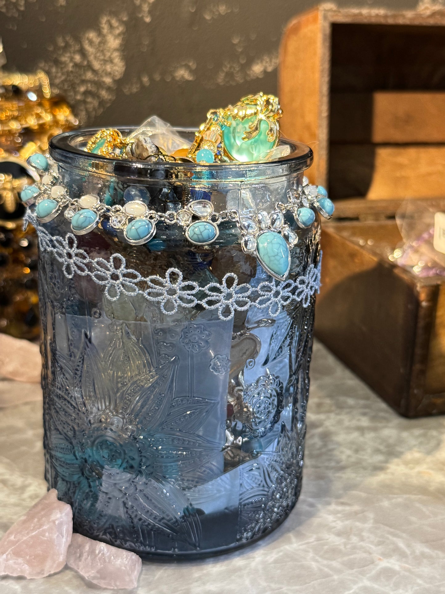 influencer London same style jewelry jar