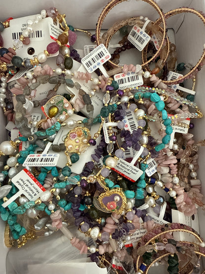 5pcs mystery crystal pearl box All natural crystal jewelry or add natural pearl