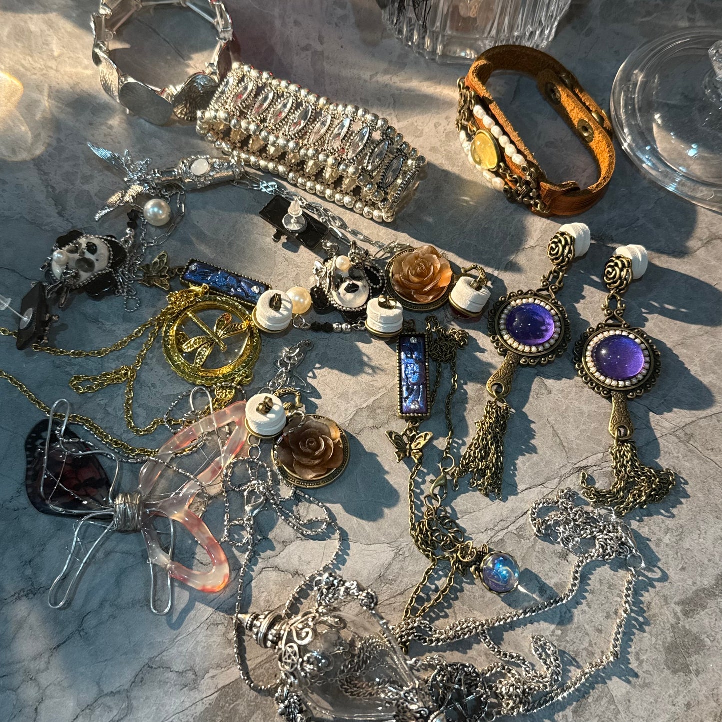 customize Witch Series Custom Jewelry Jar with Witch Style and Elements