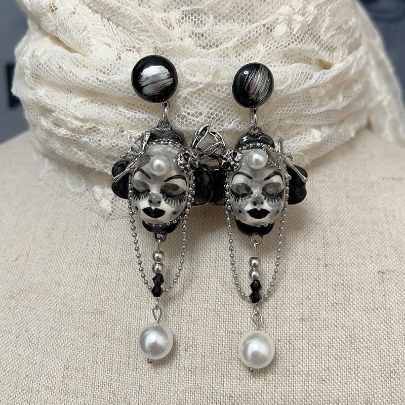 Miomi design baby earrings goth