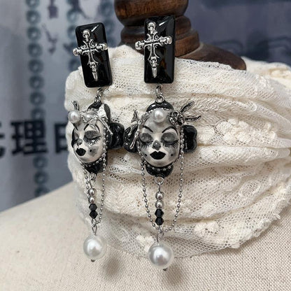 Miomi design baby earrings goth
