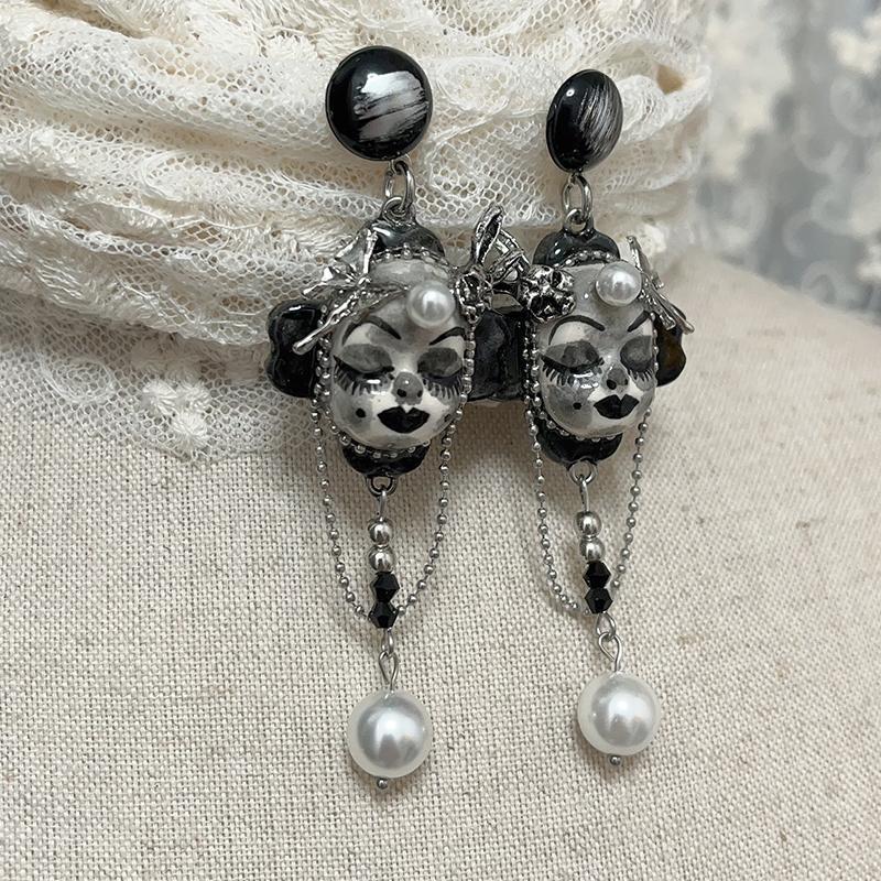 Miomi design baby earrings goth