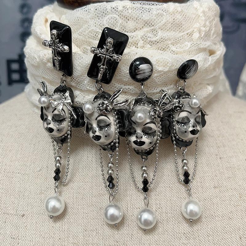 Miomi design baby earrings goth