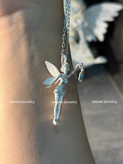 fairy necklace 🦋🩵