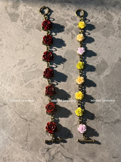 vintage bracelet rose