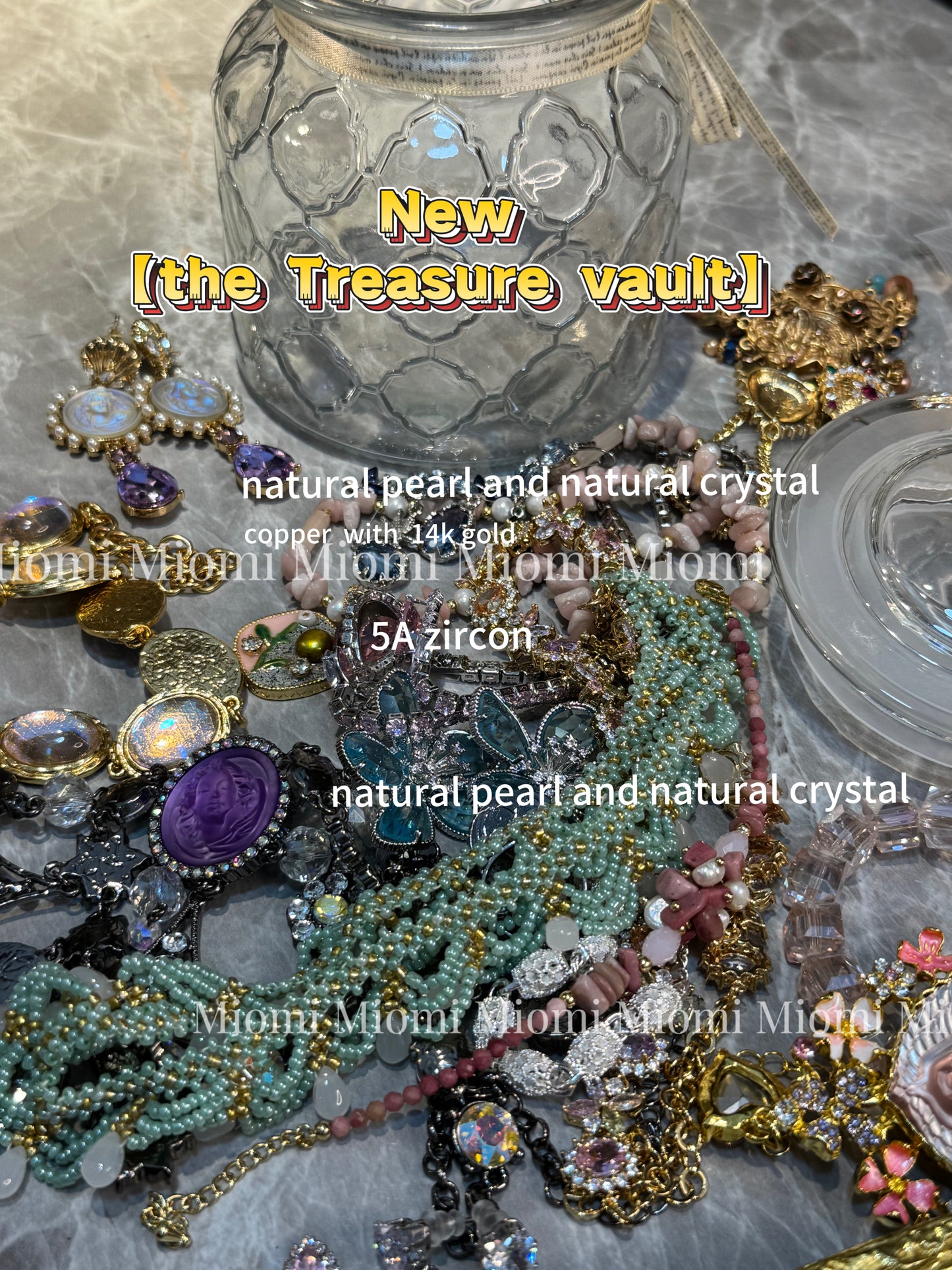【the Treasure Vault】luxury customized mystery jewelry box /jar Exquisite Jewelry Box /jar with Superior Texture （20-30pcs）