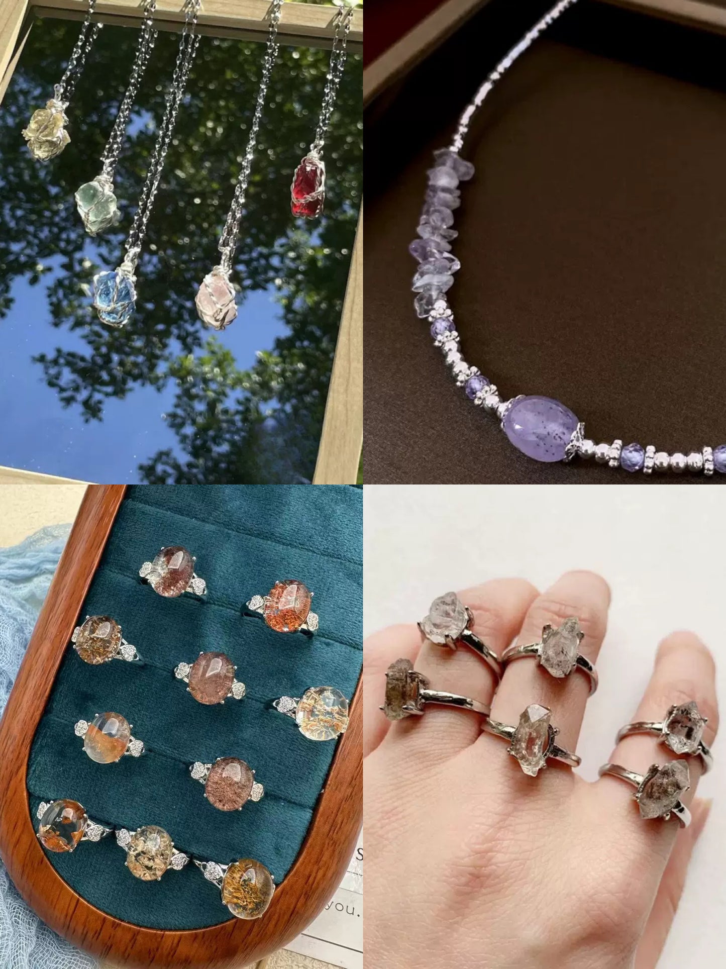 【For London followers】Natural crystal jewelry will be sent randomly. Event period: August 27 - September 27