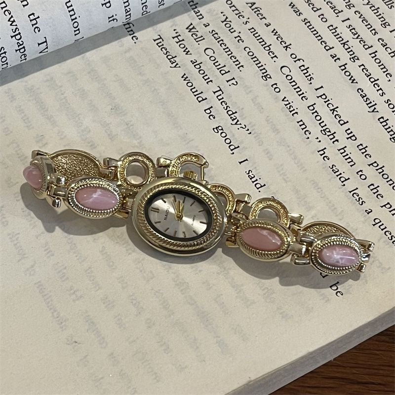 Agate Jade, Dainty Bracelet Watch for Women, High Appearance,watch