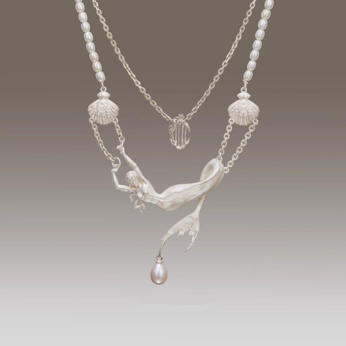 mermaid miomi original design Siren Necklace [prepare time-28days]