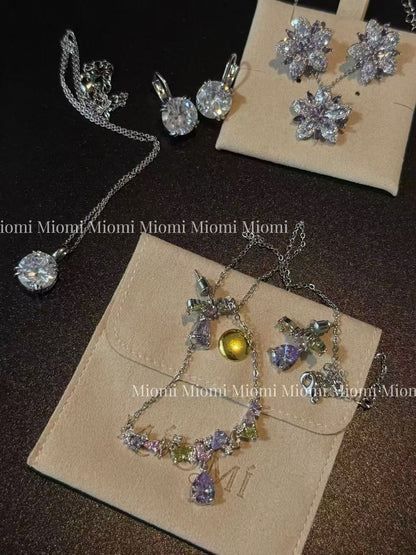 new Dainty Exquisite Monet Gift Box Set（include around30% s925 999silver）mystery jewelry jar