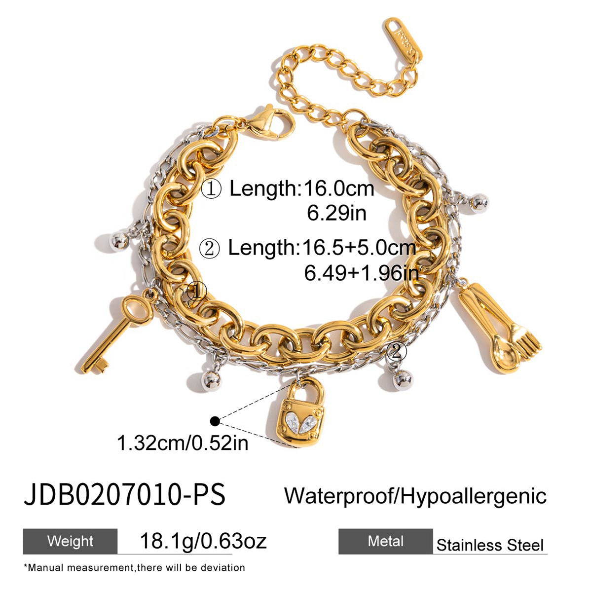 Stainless Steel Zircon Bracelet Light Luxury High Appearance Titanium Steel Non-Fading Jewelry Bracelet