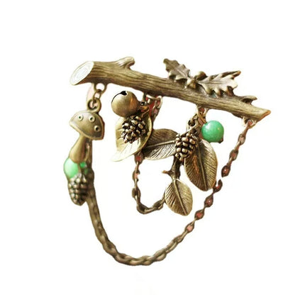 Vintage Brooch Pin for Women - Small, Creative & Versatile Accessory for Clothing Decoration, Fastening and Preventing Wardrobe Malfunctions